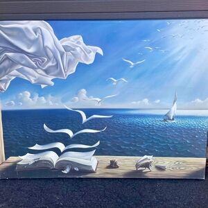 RESERVED !!!!   Seascape Art Mini